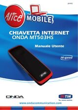 Chiavetta internet USB alice mobile TIM ONDA MT503HS MF628 7.2 mega Funzionante