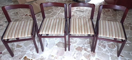 Sedie legno marrone scuro - sedie,