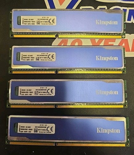4gb kingston hyperx ddr3 - hyperx,