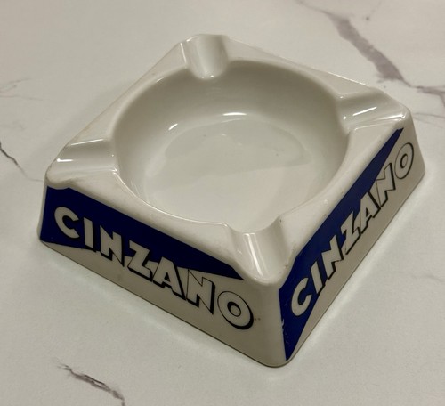 Posacenere ceramica cinzano - ceramica,