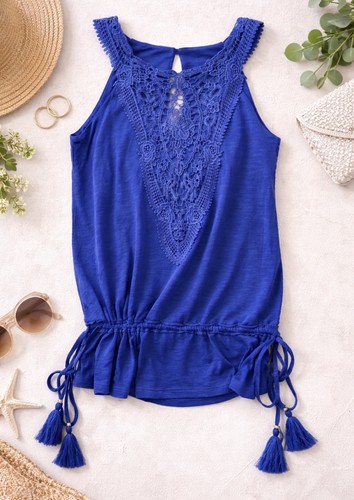Top donna uncinetto white - donna,