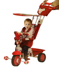 Fisher Price Triciclo Reale Bebé FP1570533 Royal, Rosso 3 IN 1 Di 10 - 36 Mesi