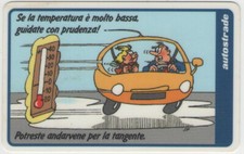 VIACARD SERIE SICUREZZA GOLDEN 346 NUM PICCOLO TEMPERATURA BASSA DA 20.000£ PUB