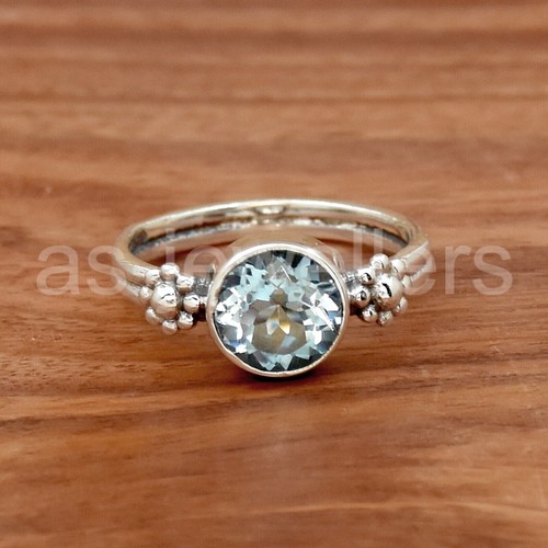 Anello topazio blu - topazio, gioielli