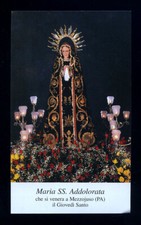 santino - holy card MADONNA
