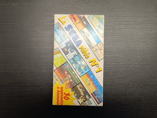 Cassette vhs sega vidéo - sega,