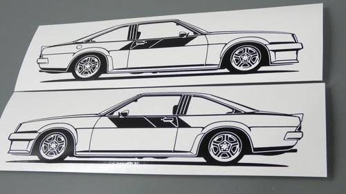 Adesivo opel manta 400 - adesivo,