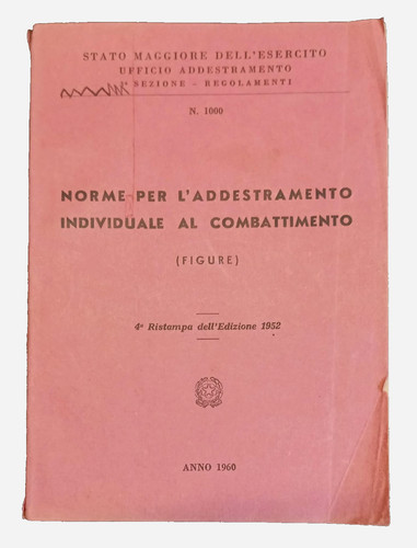 1960 norme per addestramento - norme,