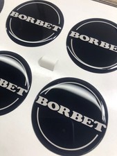 4 pezzi. Borbet Adesivo