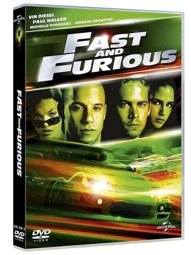 Dvd fast and - furious, con