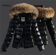 Parka puffer collo pelliccia