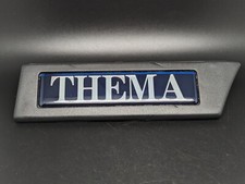 LANCIA THEMA DX LOGO ORIGINALE SIGLA EMBLEMA FREGIO STEMMA SCRITTA BADGE TARGA