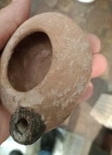 Antico Oggetto In Terracotta