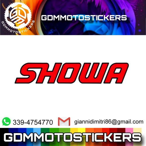 Adesivo replica showa - replica,