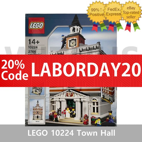 Lego creator 10224 municipio - lego, 10224: