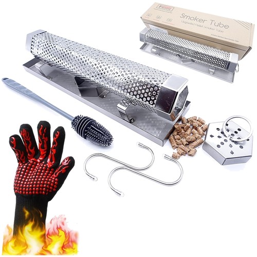 Tubo affumicatore pellet - tubo,