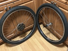 Vintage TREK Bontrager Matrix 550 mozzi 26” 6061 cerchi in lega 36H set ruote anni 90 MTB