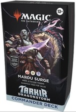 Magic Commander Deck "Mardu Surge" Tarkir Dragonstorm English Mazzo Sealed Mtg