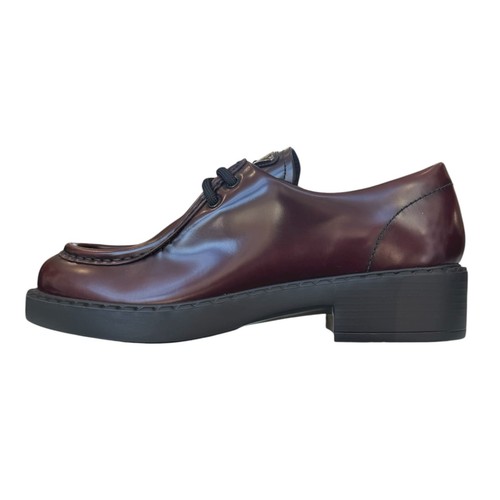 Prada chocolate stringata - chocolate,