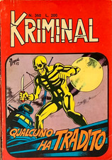 Kriminal 360 – Qualcuno Ha Tradito – 31/05/1972 – Ottime Condizioni - No Resa