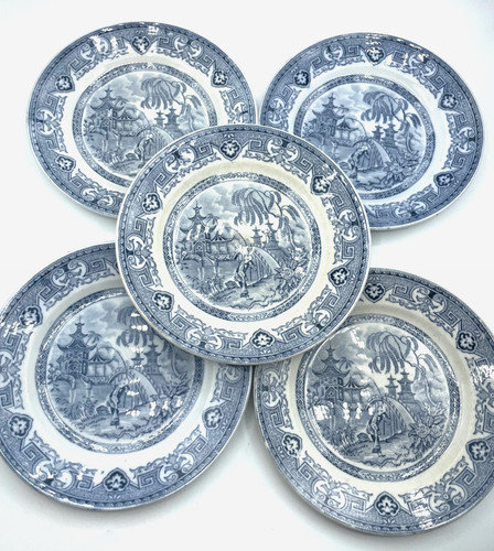 Antico piatto blu - , yeddo