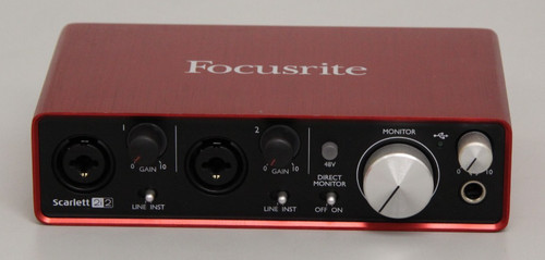 Focusrite scarlett 2i2 - focusrite,