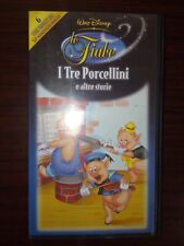 VHS Walt Disney Le fiabe I tre