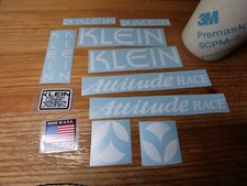  Klein Attitude Race decal set