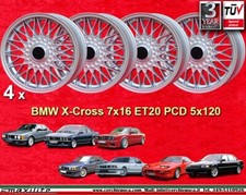 4 pcs Cerchi BMW M3 E30