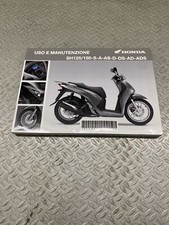 libretto uso e manuntenzione sh 125/150-s-a-as-d-ds-ad-ads origine