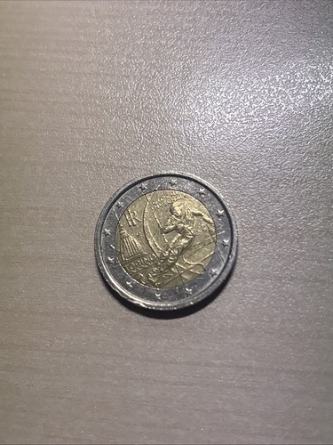 Moneta euro giochi invernali - giochi,