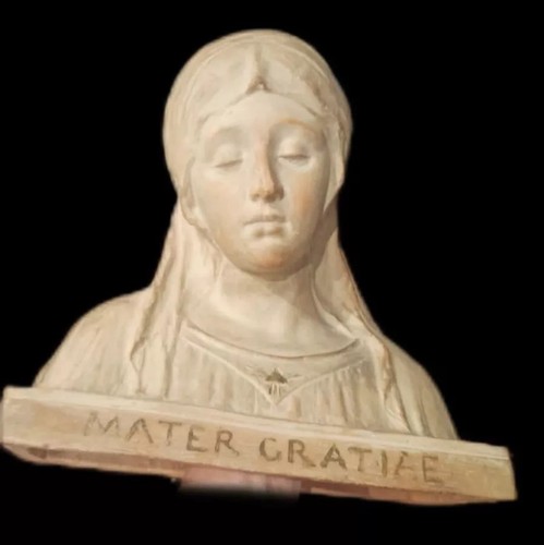 Scultura terracotta busto - scultura,