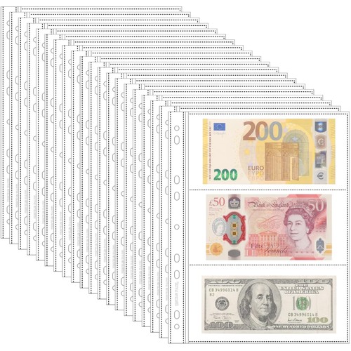 Fogli per banconote - banconote,, custodie