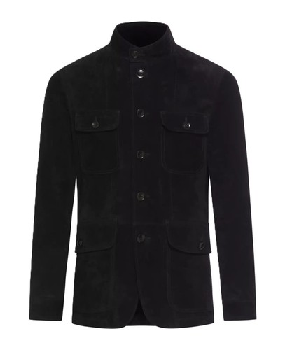 Cappotto giacca uomo nero
