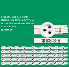 KIT BARRE LED VESTEL VES390UNDC-01 VES400UNDS-01 VES390UNDA-01 TOSHIBA 40L3433DG
