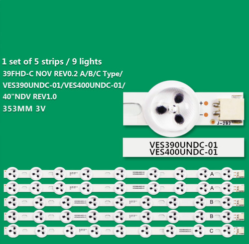 Kit barre led vestel - led,