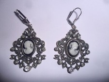 Orecchini antichi argento - orecchini,