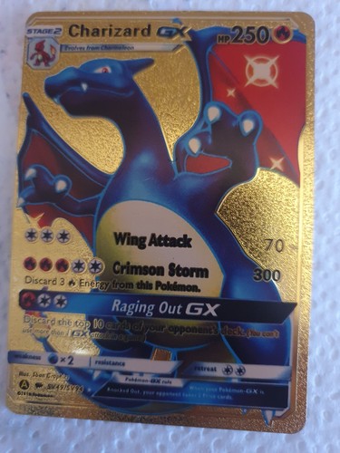Carte pokemon charizard - charizard, gx