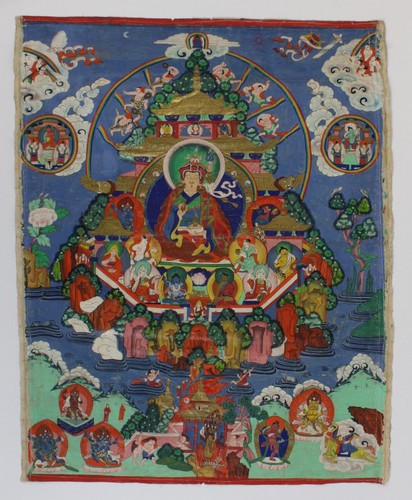 Thangka padmasambhava tibet - thangka,