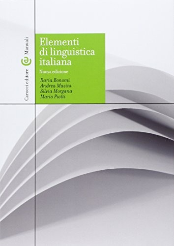 Elementi linguistica - elementi, di