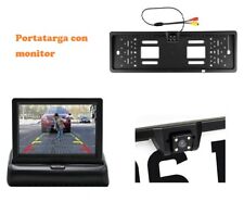 KIT PORTATARGA CON TELECAMERA