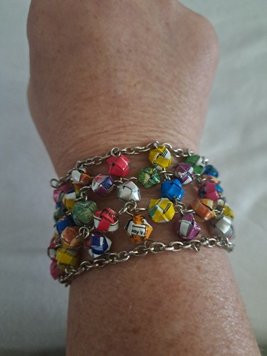 Fatto mano bracciale con - fatto,