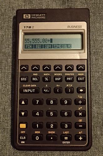 17b business calculator - hp,