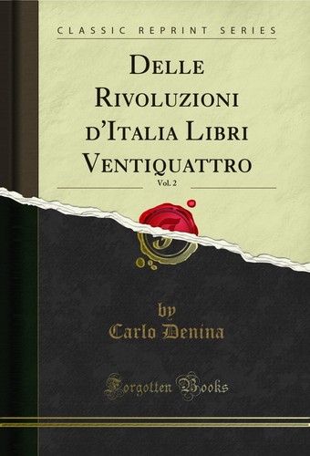 Delle rivoluzioni italia - delle, d'italia