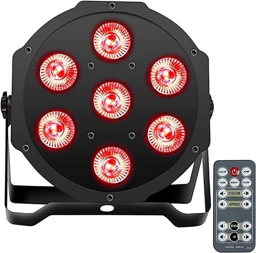 Faro par 7x18w led - par, 6in1