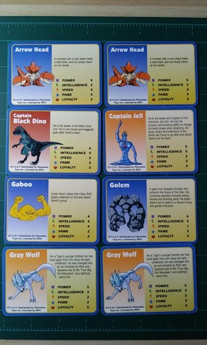 Monster rancher cards - cards, x19
