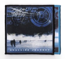 Patch stampa sublimata Darkthrone Soulside Journey | Logo fascia metallo nero