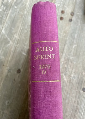 Lotto autosprint 1976 rilegato - lotto,