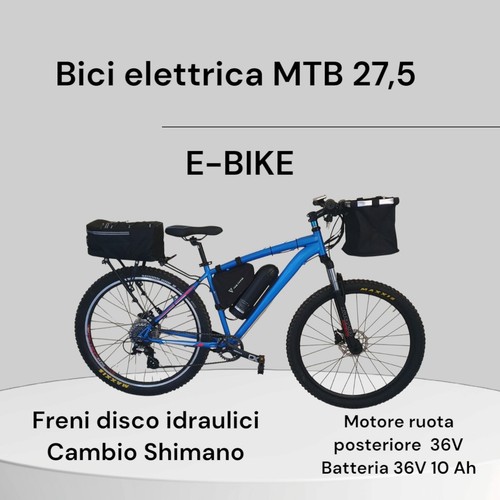Ebike mtb bici - mtb, con