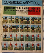 CORRIERE DEI PICCOLI 38 1966 FIGURINE CALCIATORI VENEZIA MANTOVA CAVALIERI TOPPI